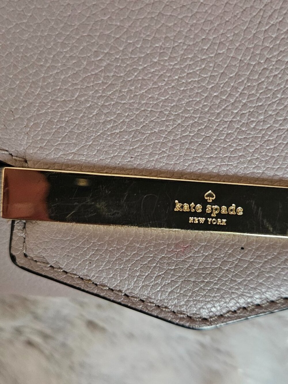 Kate Spade Carmel Court Gray/Black Bag AND Matching Wallet {#817-2} - Picture 11 of 14